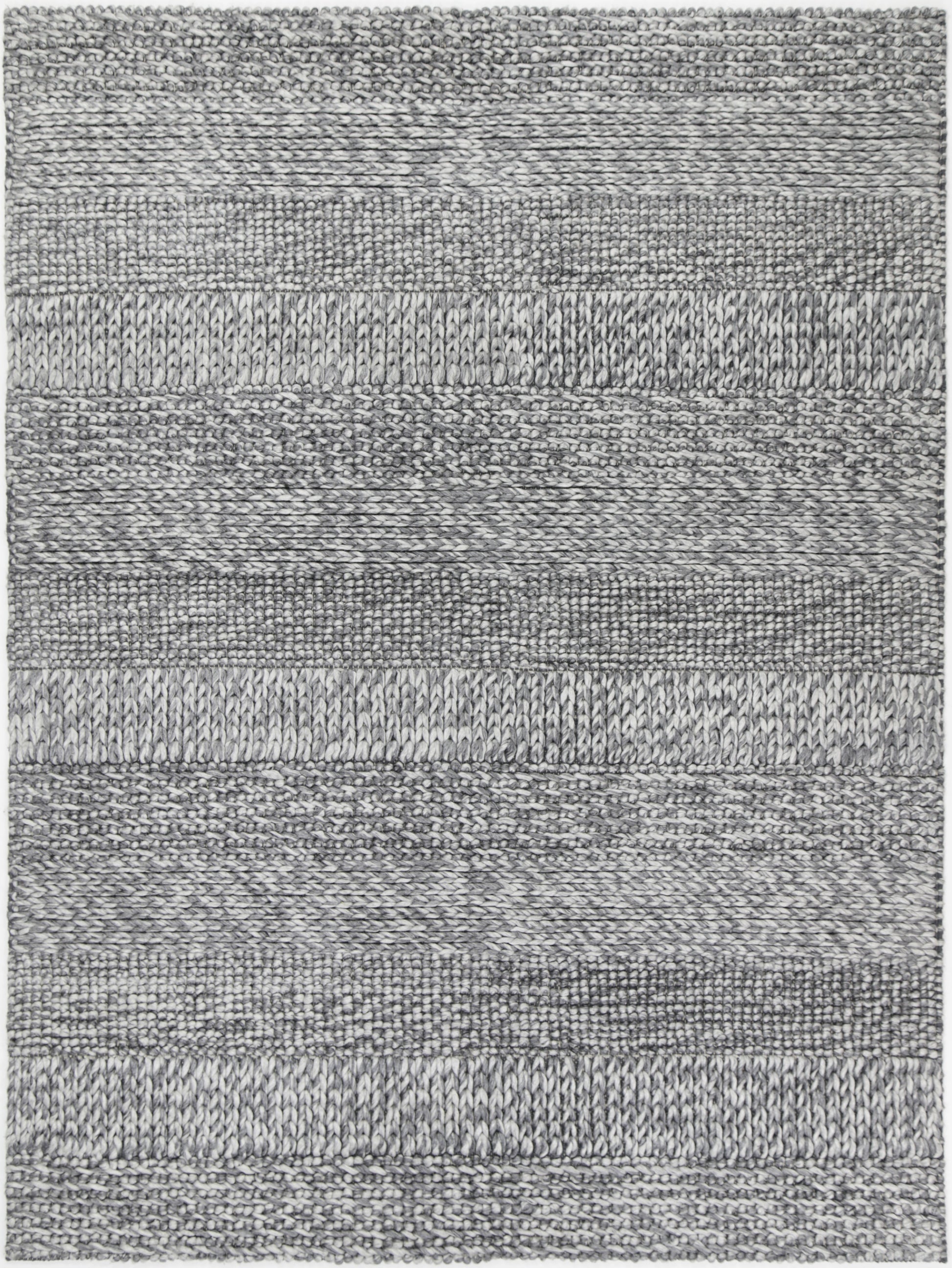 Harlow Grace Charcoal Wool Blend Rug 160x230 V516-HARL160GRACCHAR