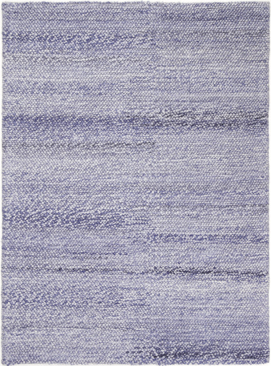 Harlow Loopy Blue Wool Blend Rug 160x230 V516-HARL160LOOPBLUE
