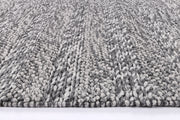 Harlow Ringlets Charcoal Wool Blend Rug 160x230 V516-HARL160RINGCHAR
