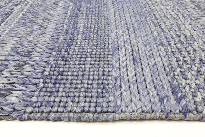 Harlow Grace Blue Wool Blend Rug 200x290 V516-HARL200GRACBLUE