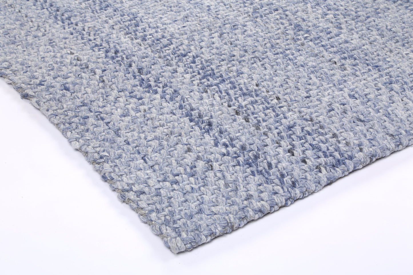 Harlow Chignon Blue Wool Blend Rug 240X330 V516-HARL240CHIGBLUE