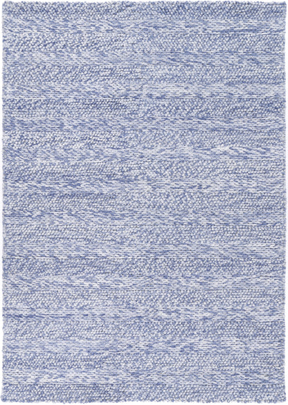 Harlow Ringlets Blue Wool Blend Rug 240x330 V516-HARL240RINGBLUE