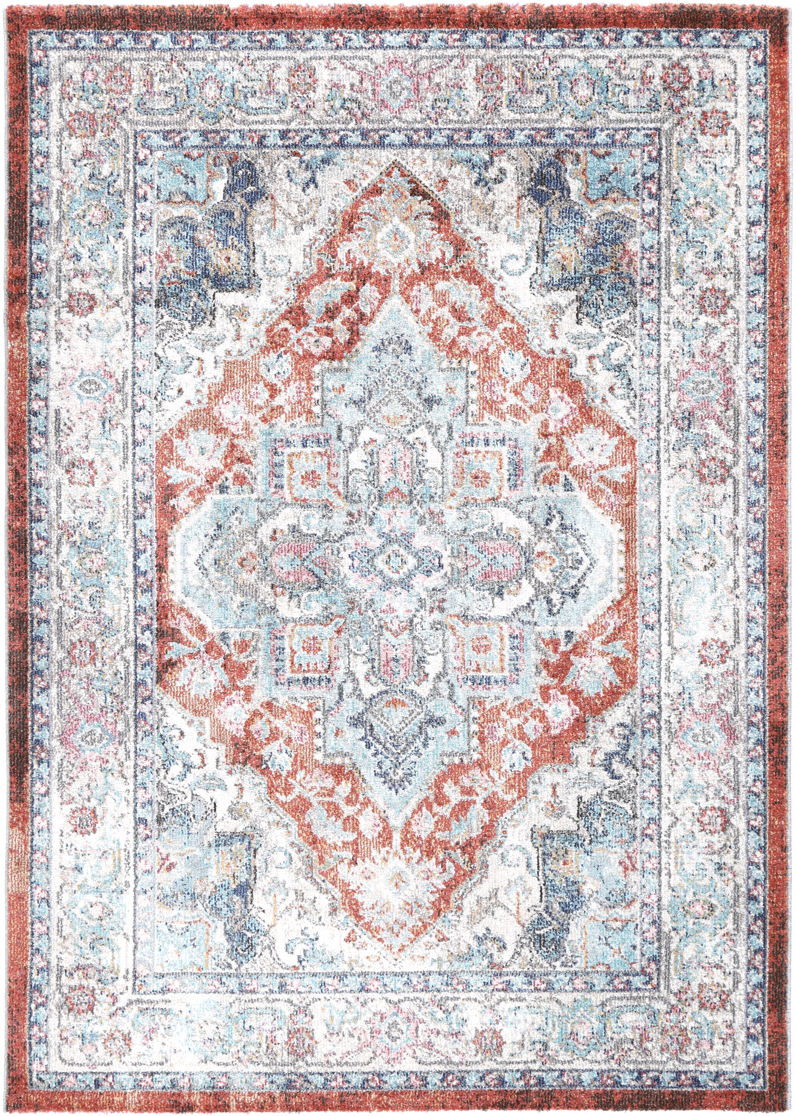 salsa-seo-terracotta-ivory-transitional-rug 160x230 V516-SALS16006
