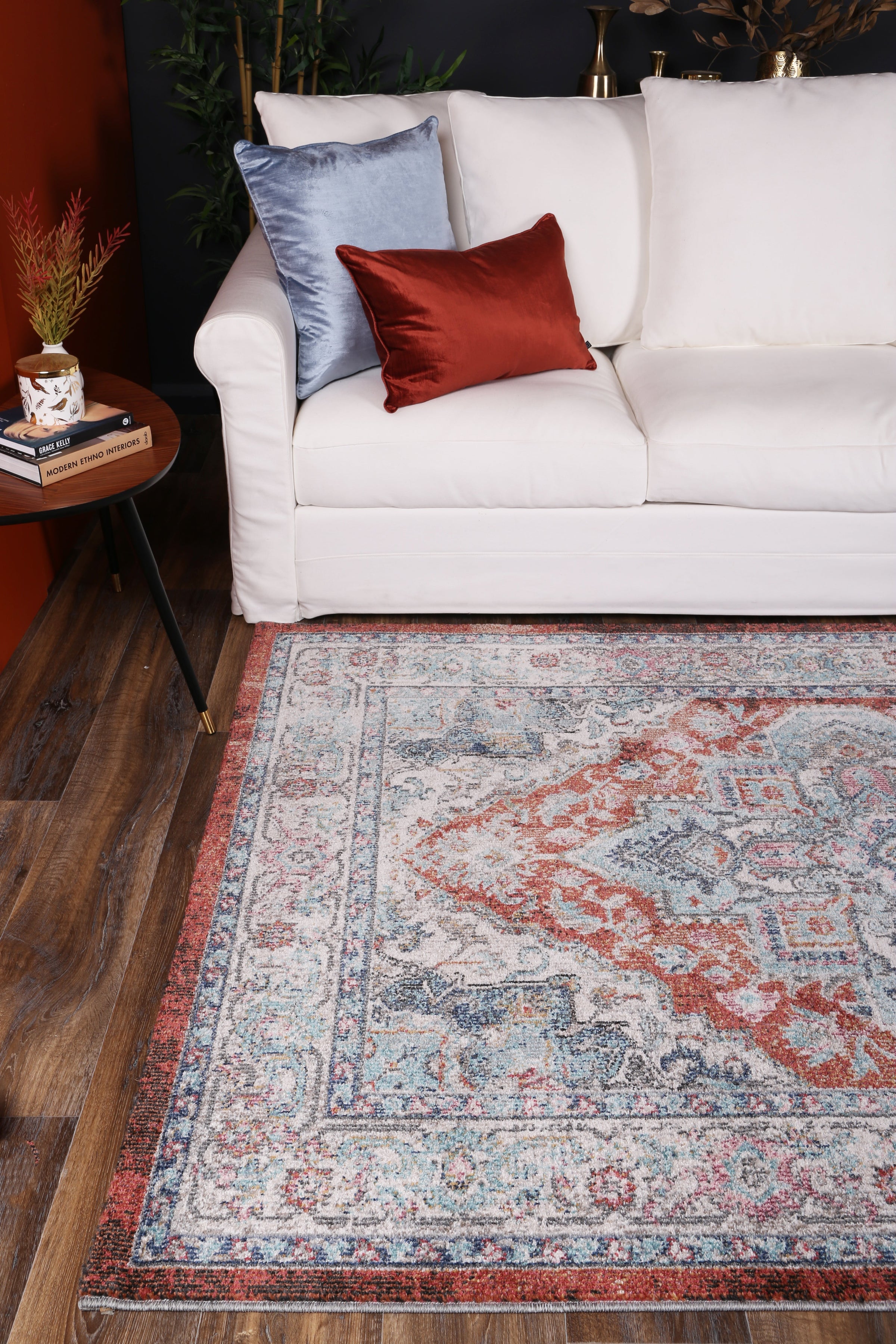 salsa-seo-terracotta-ivory-transitional-rug 160x230 V516-SALS16006