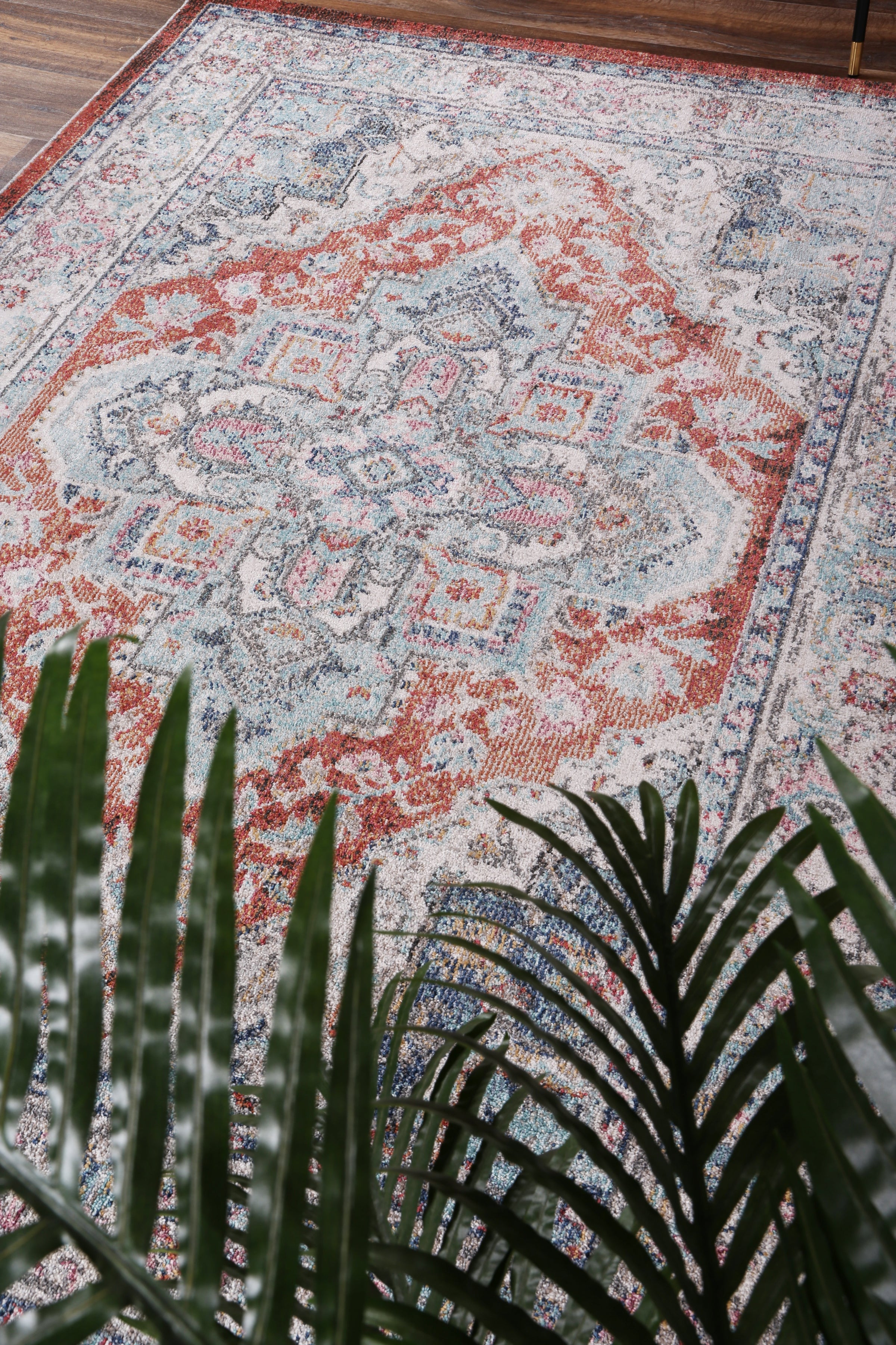salsa-seo-terracotta-ivory-transitional-rug 160x230 V516-SALS16006