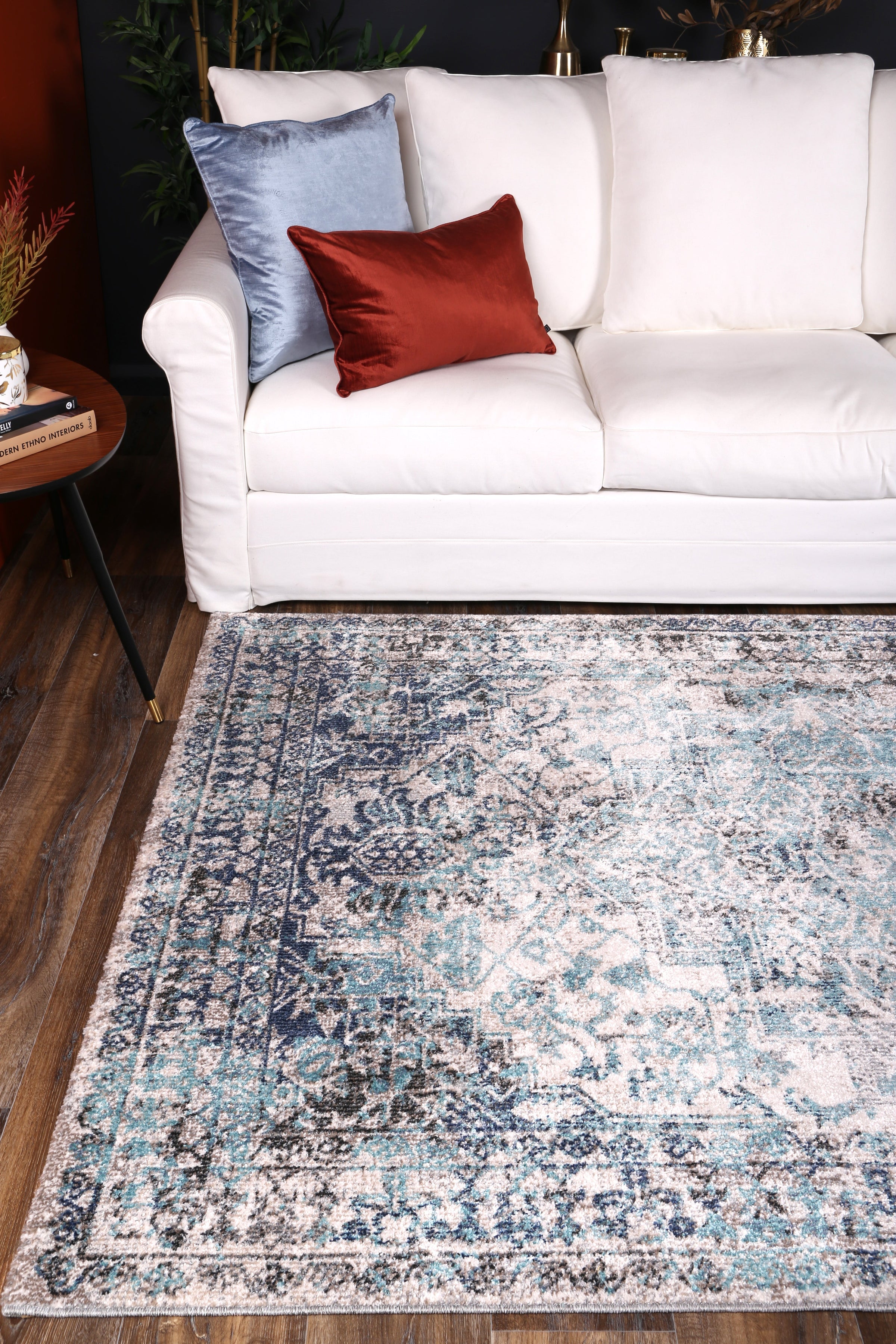 salsa-adrianita-ivory-blue-transitional-rug 160x230 V516-SALS16007