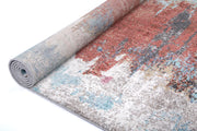 salsa-jorge-blue-terracotta-abstract-rug 160x230 V516-SALS16010