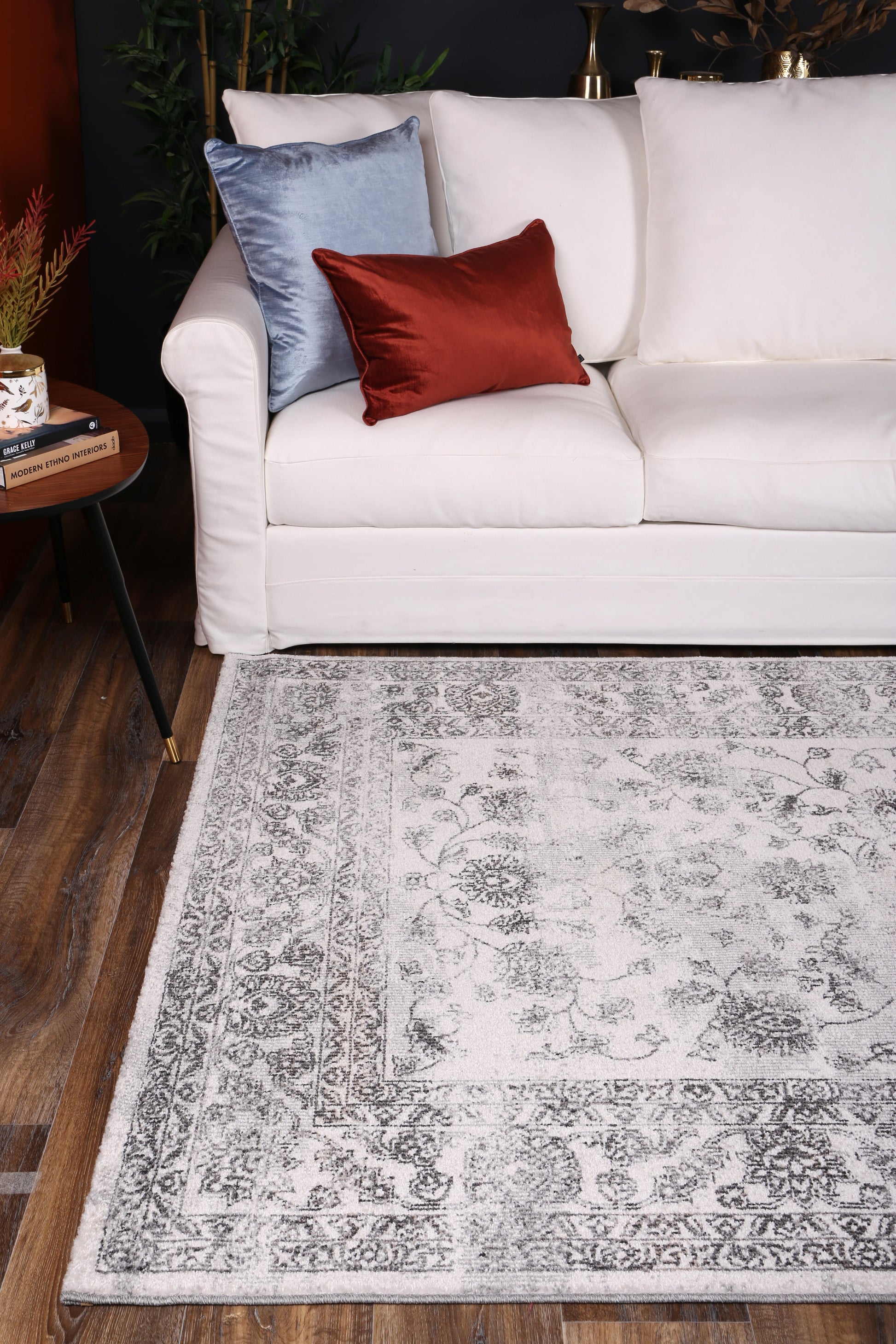salsa-serena-grey-ivory-rug 160x230 V516-SALS16015