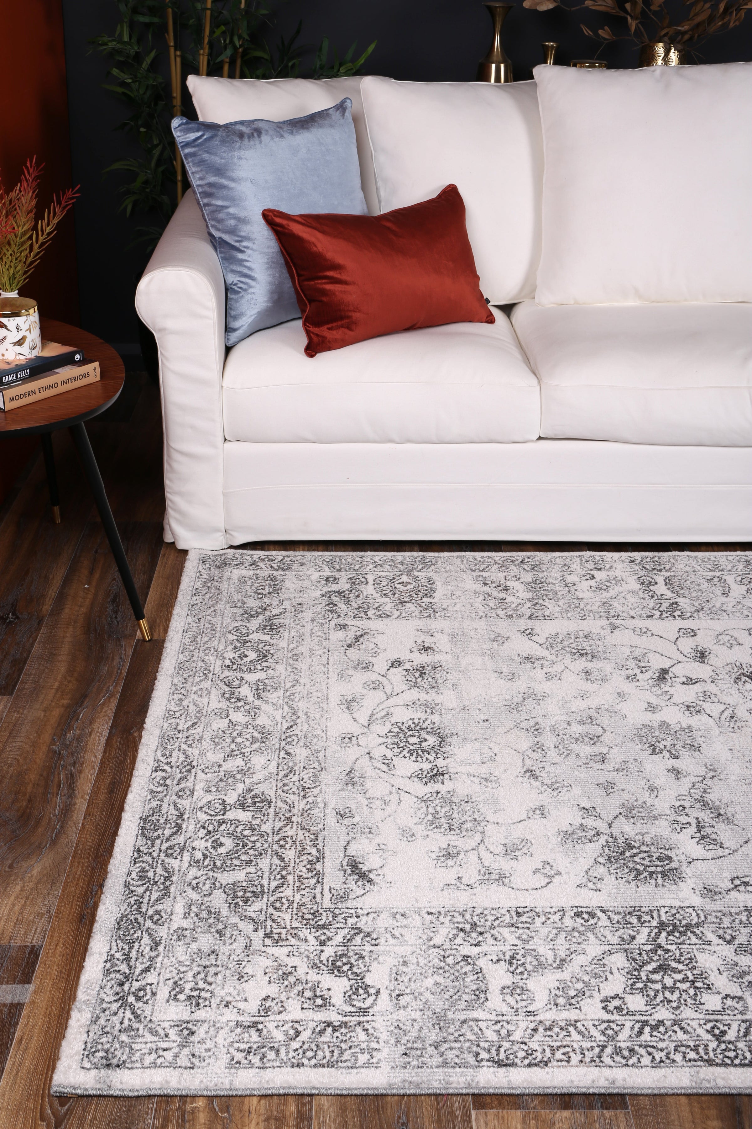 salsa-serena-grey-ivory-rug 160x230 V516-SALS16015