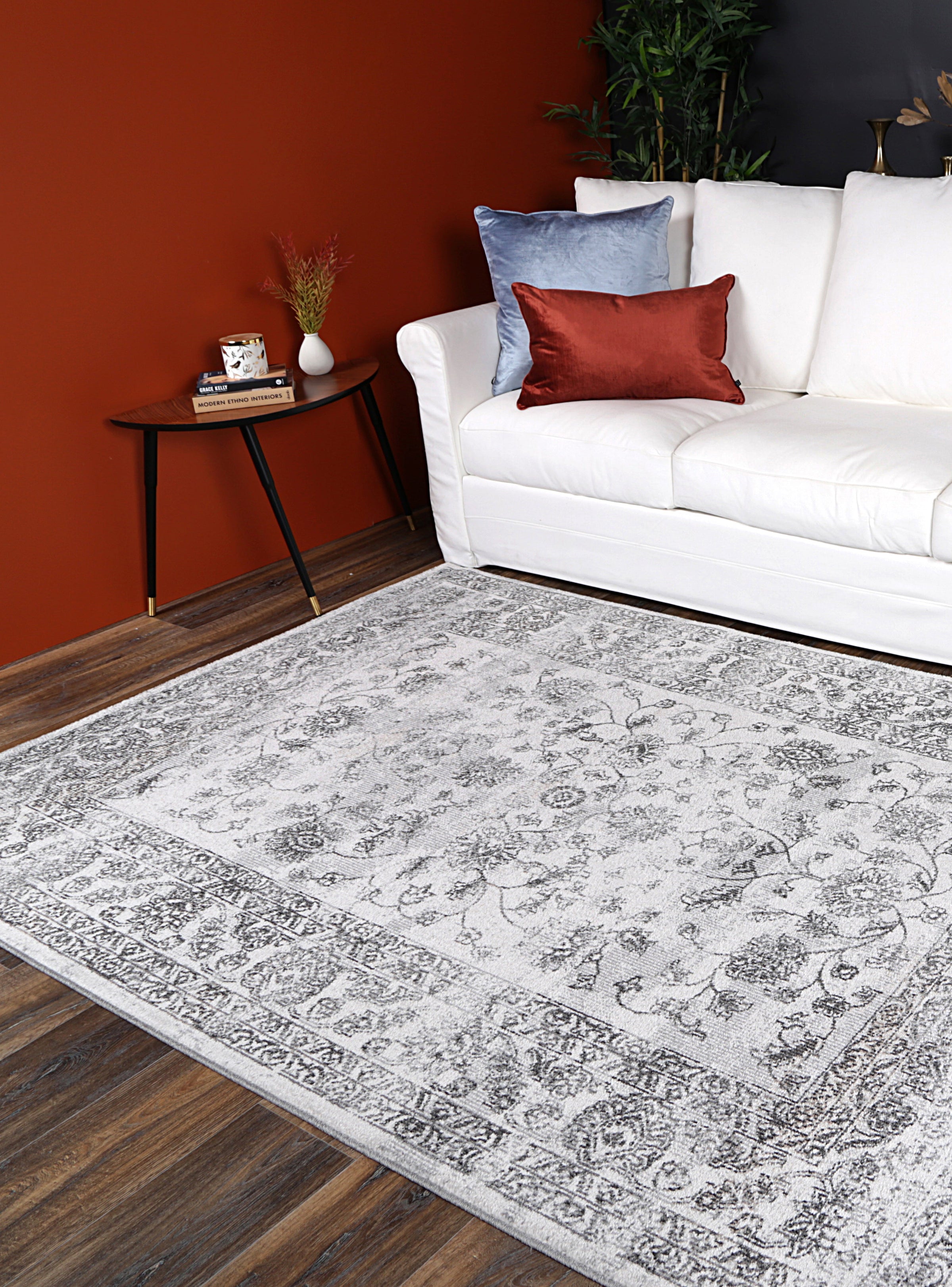 salsa-serena-grey-ivory-rug 160x230 V516-SALS16015