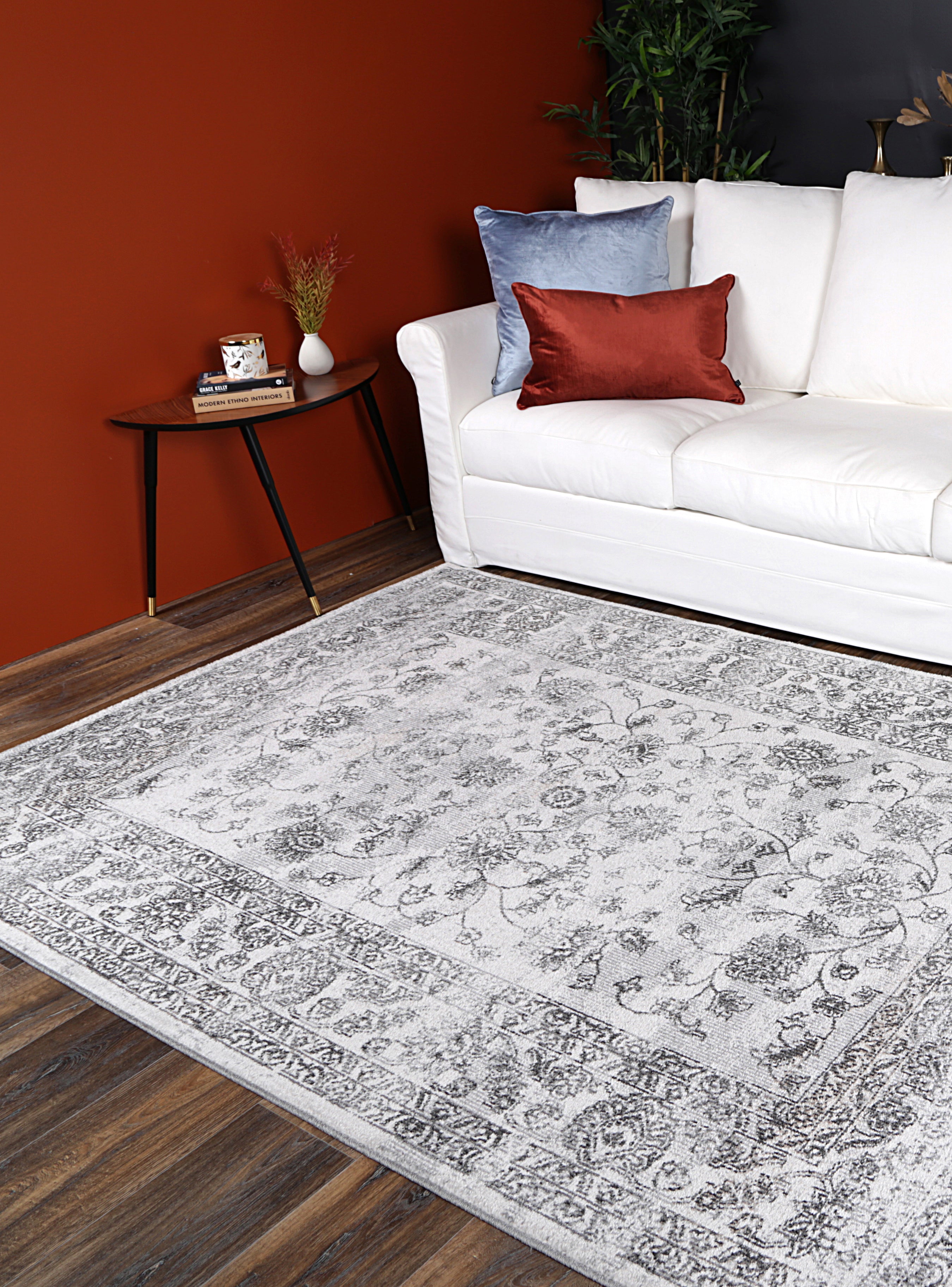 salsa-serena-grey-ivory-rug 160x230 V516-SALS16015