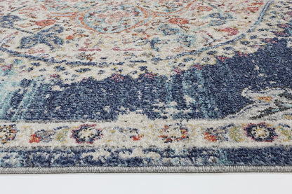 hollow-medalion-transitional-navy-multi-rug 160x230 V516-SALS16020042035