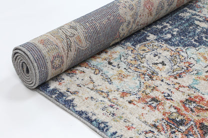 hollow-medalion-transitional-navy-multi-rug 160x230 V516-SALS16020042035