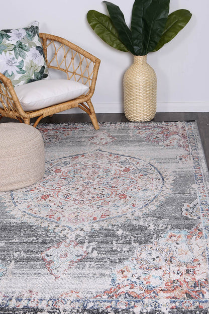 hollow-medalion-transitional-grey-rug 280x380 V516-SALS28020042095