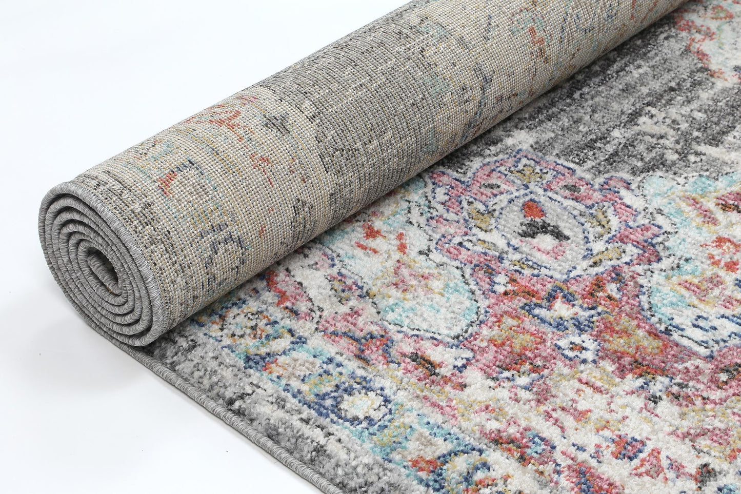hollow-medalion-transitional-grey-rug 280x380 V516-SALS28020042095