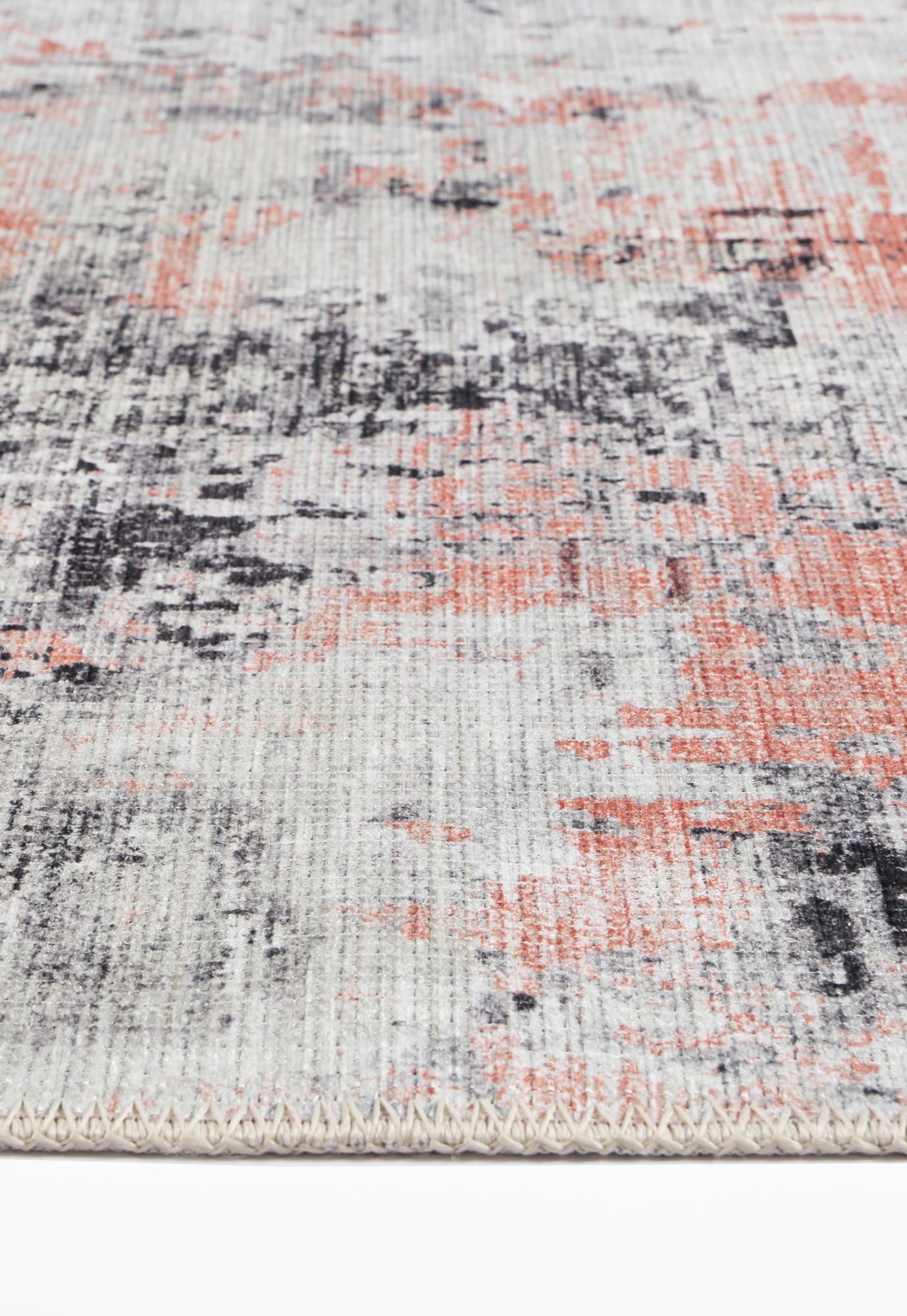 vintage-crown-charles-ivory-blush-distressed-vintage-rug 80x300 V516-VINT803152521