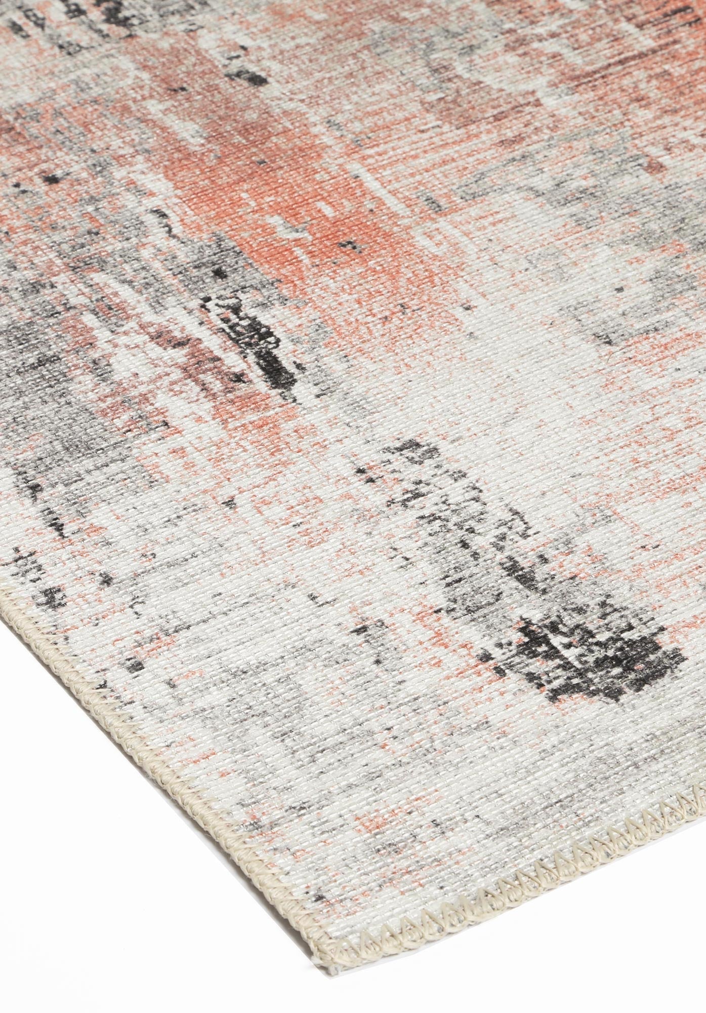 vintage-crown-charles-ivory-blush-distressed-vintage-rug 80x300 V516-VINT803152521
