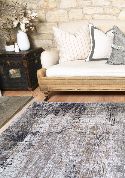 vintage-crown-elizabeth-ash-beige-distressed-vintage-rug 80x300 V516-VINT803169302
