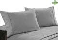 400 thread count bamboo cotton twin pack pillowcase silver V517-BCSPC-SIL