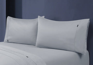 1000tc egyptian cotton pillowcase pair silver V517-CSPC1000-SIL