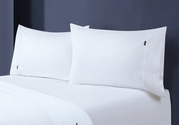 1000tc egyptian cotton pillowcase pair white V517-CSPC1000-W