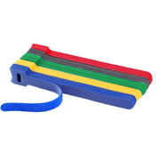 100PCS Reusable Cable Tie Nylon Hook Loop Strap Cord Ties PC TV Organiser - Colourful-100PCS V528-100PCS-COLOURFUL-898413