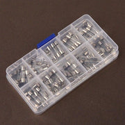 100Pcs Fast-Blow Glass Tube Fuses 5 x 20mm Quick Blow Assortment Kit V528-100PCSGLASSFUSE-299787