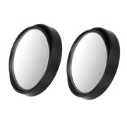 2X Blind Spot Car Mirror 360 Wide Angle Adjustable Rear Side View Convex Black V528-10A2BLACK98267