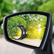 2X Blind Spot Car Mirror 360 Wide Angle Adjustable Rear Side View Convex Black V528-10A2BLACK98267