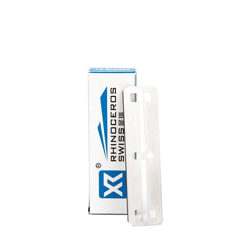 Old Shaver Razor Eyebrow Knife Folding Manual Shaver Holder Home Salon Tool Au - 10PCS Blades V528-10BLADES-295348