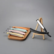 Old Shaver Razor Eyebrow Knife Folding Manual Shaver Holder Home Salon Tool Au - 10PCS Blades V528-10BLADES-295348