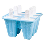 Silicone Ice Cream Mould Block Frozen Molds Icy Pole Jelly Popsicle - Green-10Grid V528-10GRID-GREEN-253777
