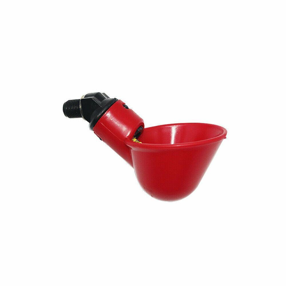 10 Pcs Automatic Poultry Waterer Cups for Chickens & Birds V528-10PCS-AUTOMATIC-P21902