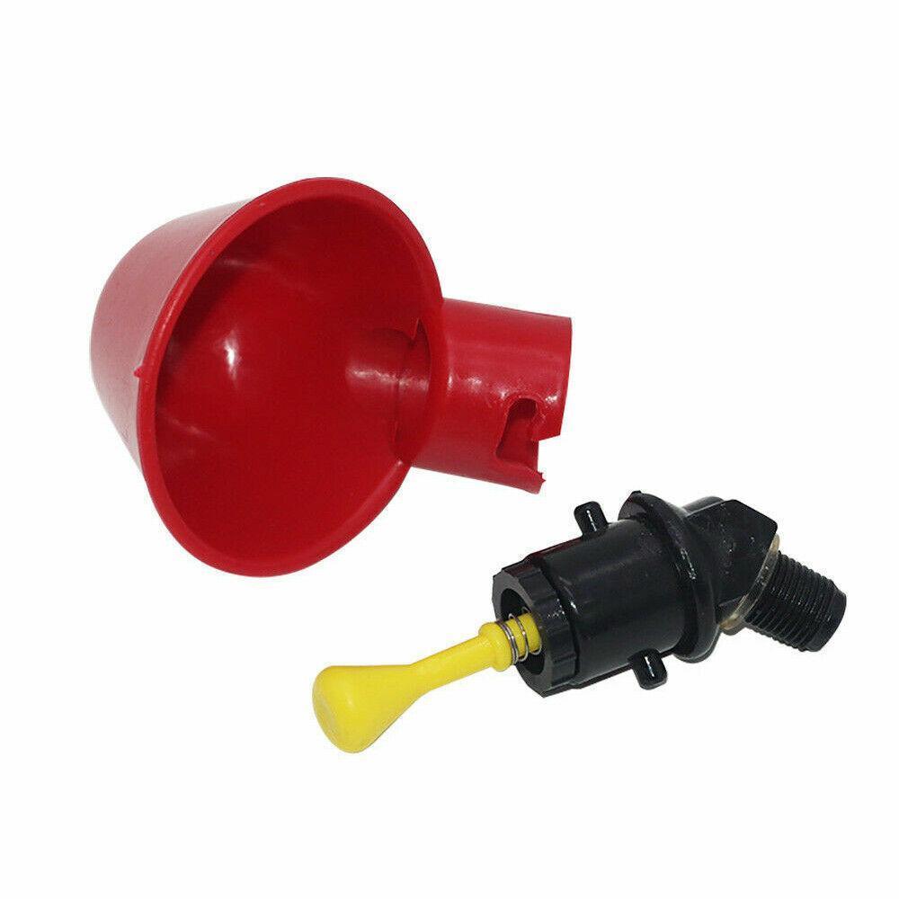 10 Pcs Automatic Poultry Waterer Cups for Chickens & Birds V528-10PCS-AUTOMATIC-P21902