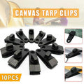 10Pcs Heavy-Duty Awning Tarp Tent Clips for Camping Survival V528-10PCS-TENTCLIP-467622