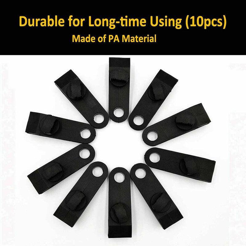 10Pcs Heavy-Duty Awning Tarp Tent Clips for Camping Survival V528-10PCS-TENTCLIP-467622
