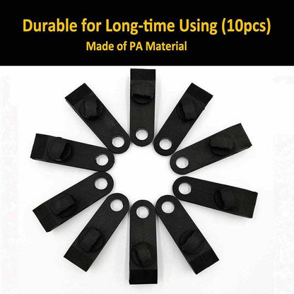10Pcs Heavy-Duty Awning Tarp Tent Clips for Camping Survival V528-10PCS-TENTCLIP-467622