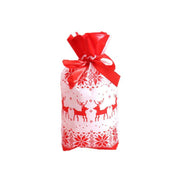 10pcs Christmas Candy Bags Gift Treat Drawstring Pouches Biscuit Cookie Packaging - 10Pcs Bag-Merry Christmas V528-10PCSBAG-MERRYCHRISTMAS-121561