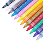 Flysea 12-80 Colours Acrylic Paint Pens Painting Stone Ceramic Glass Marker2-3Mm - 12-Colour Set V528-12-COLOURSET-215541