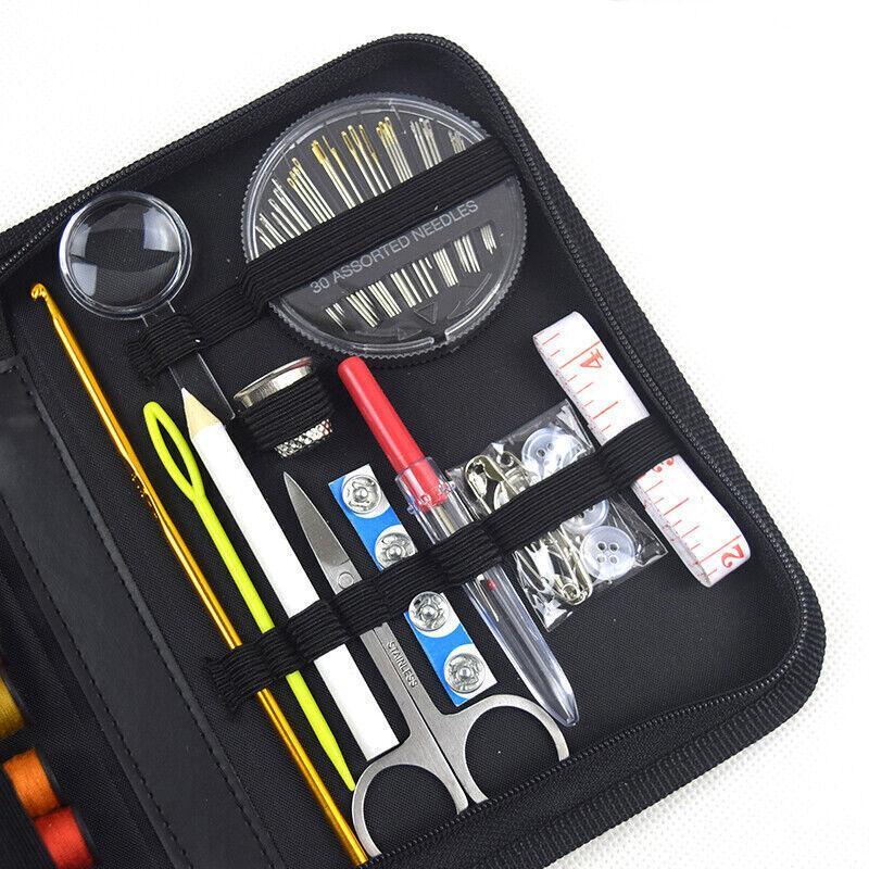 128Pcs Portable Sewing Kit Home Travel Emergency Professional Sewing Set V528-128PCSSEWINGKIT-177519