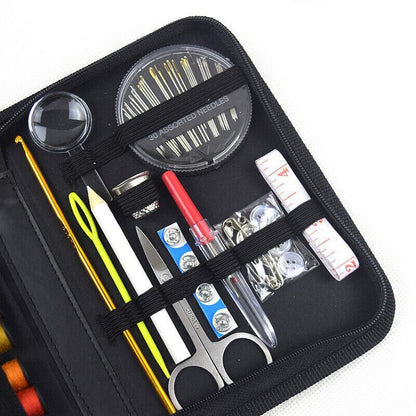 128Pcs Portable Sewing Kit Home Travel Emergency Professional Sewing Set V528-128PCSSEWINGKIT-177519
