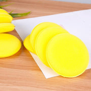 12X Lots Waxing Polish Foam Sponge Cars Vehicle Glass Cleanning Applicator Pads V528-12LOTSWAING-YELLOW-931946
