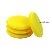 12X Lots Waxing Polish Foam Sponge Cars Vehicle Glass Cleanning Applicator Pads V528-12LOTSWAING-YELLOW-931946