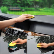 12X Lots Waxing Polish Foam Sponge Cars Vehicle Glass Cleanning Applicator Pads V528-12LOTSWAING-YELLOW-931946