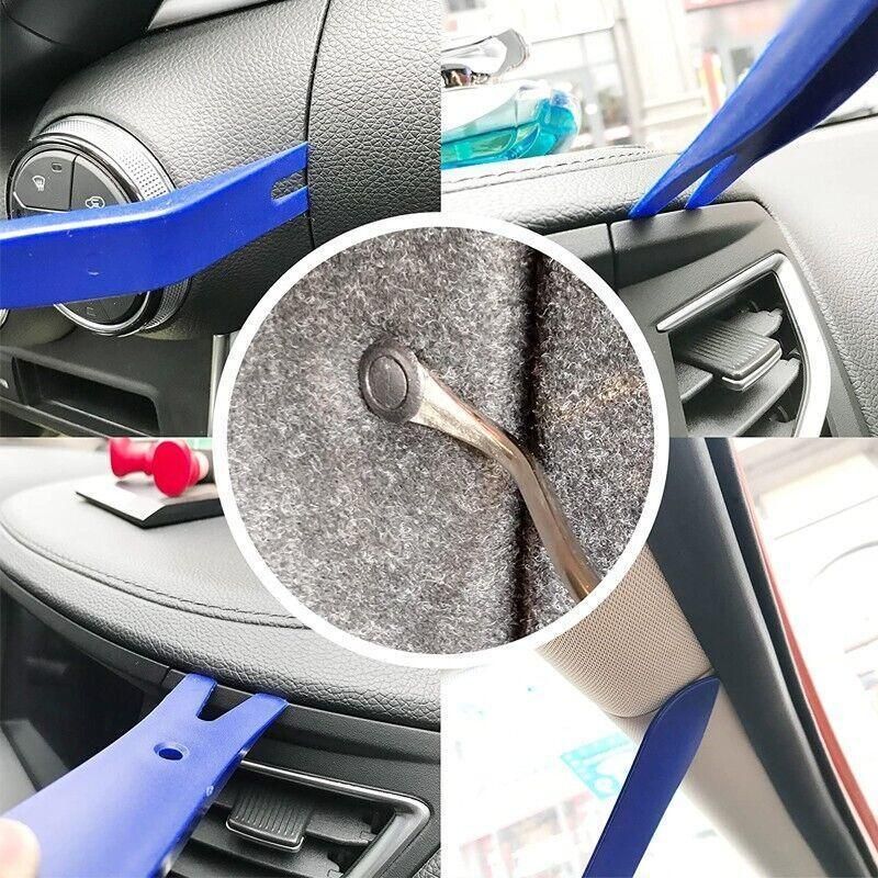 12Pcs Car Trim Removal Tool Auto Hand Tools Pry Bar Dash Panel Door Interior Kit V528-12PCSREMOVALTOOL-985492