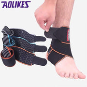 Aolikes Ankle Brace Support Compression Elastic Foot Wrap Protector Sport Au - Blue 1 Unit V528-1527BL80820