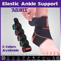 Aolikes Ankle Brace Support Compression Elastic Foot Wrap Protector Sport Au - Red 1 Unit V528-1527RE46536