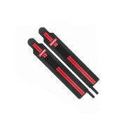 Aolikes Weight Lifting Gym Muscle Training Wrist Support Straps Wraps Hand - Black+Red V528-1538BL2213210