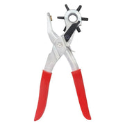 Rotating Leather Hole Punch Plier 2-4.5mm 6 Size for Belt Strap Card Craft V528-15B384559
