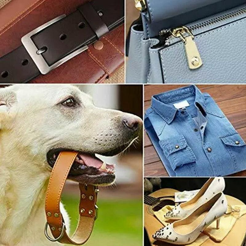 Rotating Leather Hole Punch Plier 2-4.5mm 6 Size for Belt Strap Card Craft V528-15B384559